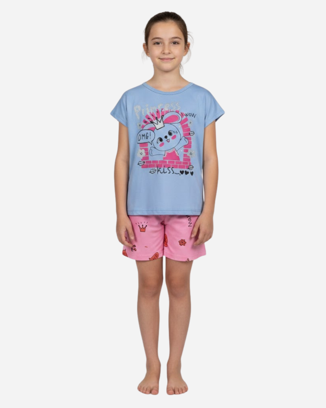 Conjunto Niña Blusa + Short Ref. 1301-002