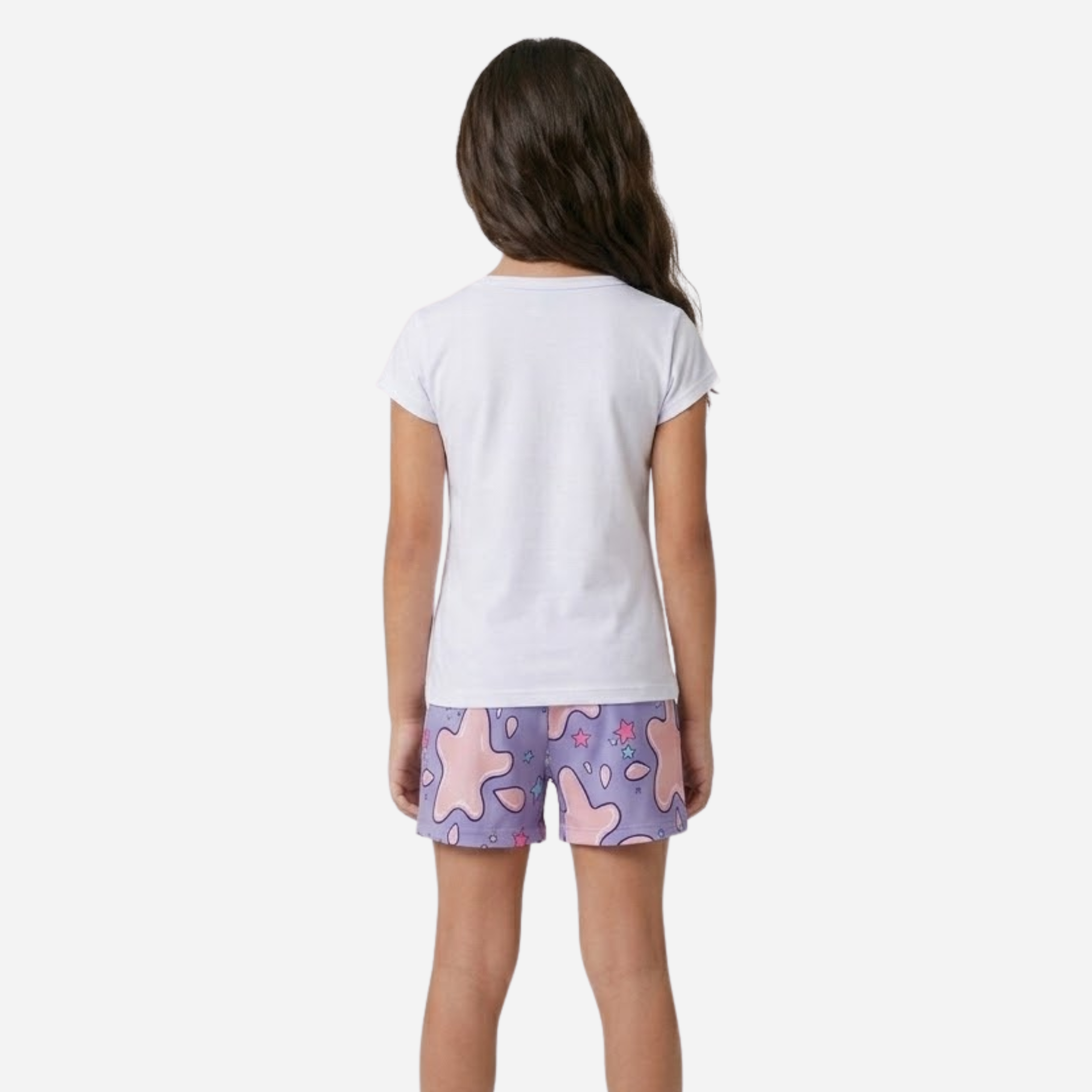 Conjunto De Niña Blusa + Short Ref. 1304-004