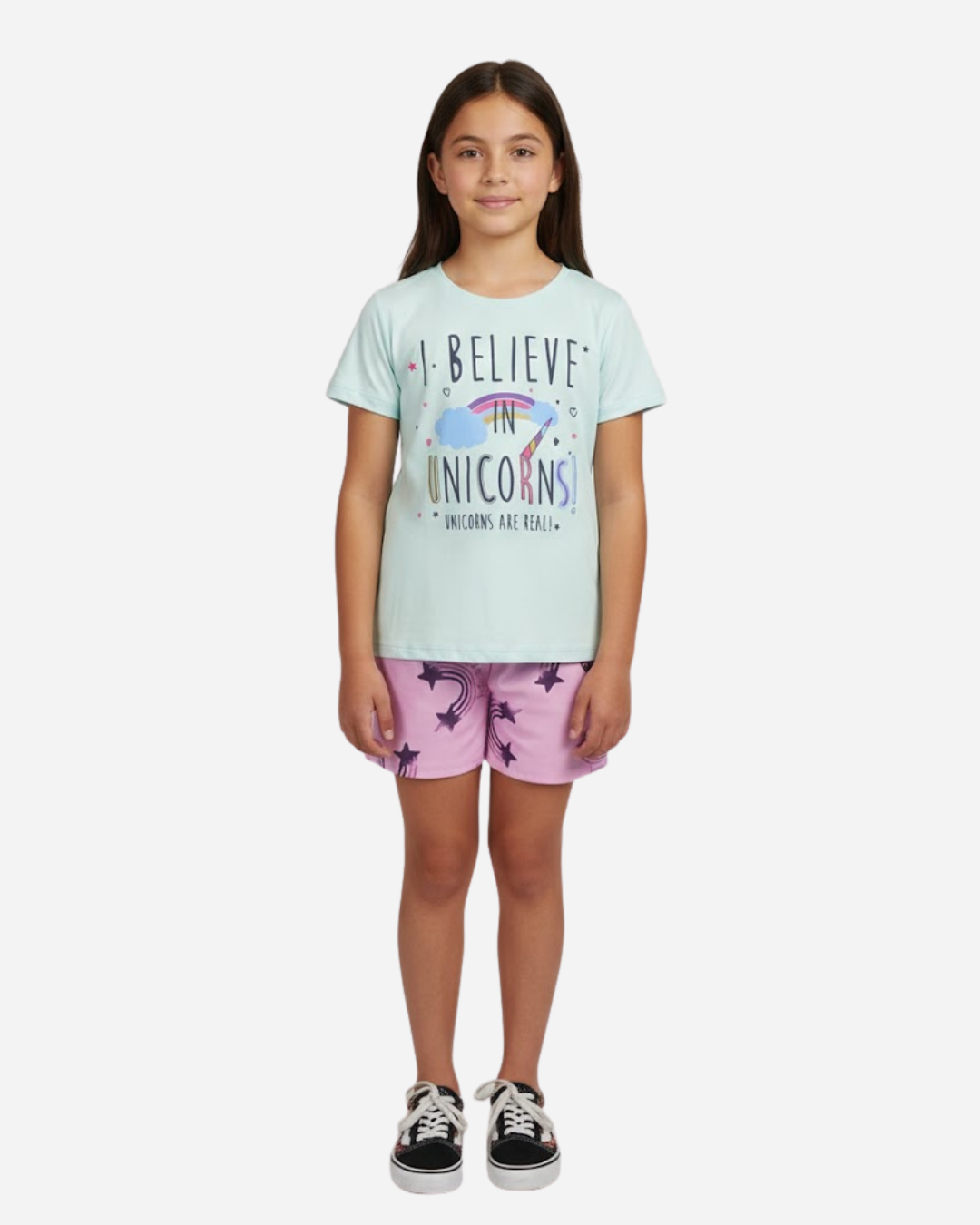 Conjunto Niña Blusa + Short Ref. 1305-001