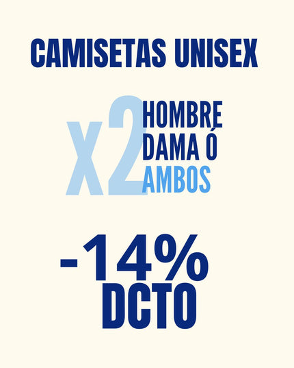 Pack Dúo — Camisetas Unisex