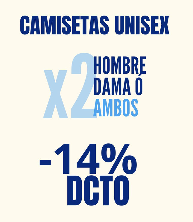Pack Dúo — Camisetas Unisex