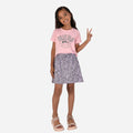 Conjunto De Niña Blusa + Falda Ref. 1601-002