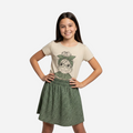 Conjunto De Niña Blusa + Falda Ref. 1605-001