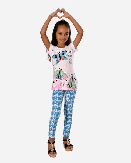 Conjunto de niña Blusa/Leggins Ref. 1749