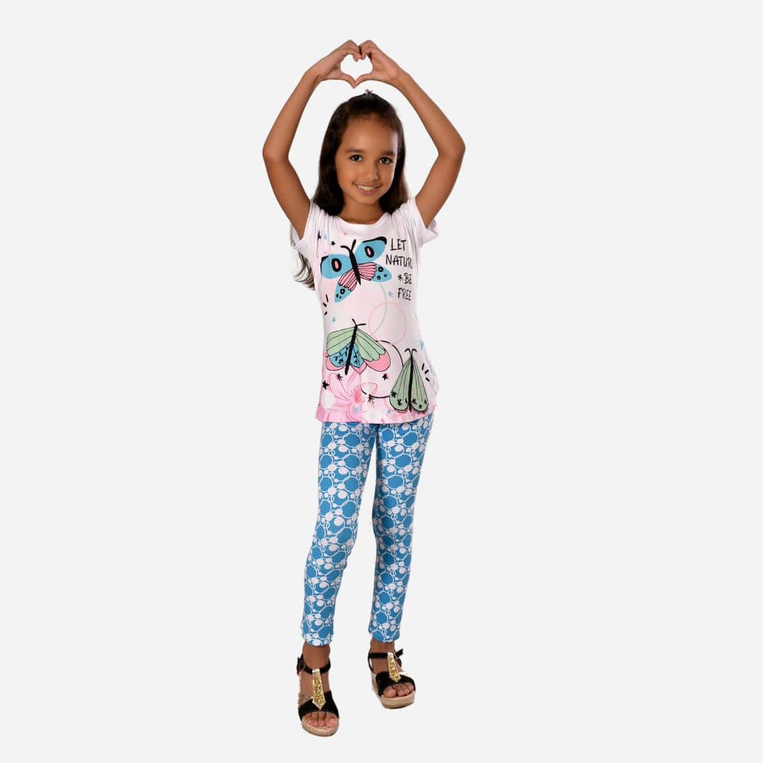 Conjunto de niña Blusa/Leggins Ref. 1749
