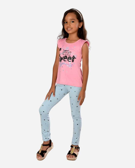 Conjutno de niña Blusa/Leggins Ref. 1754