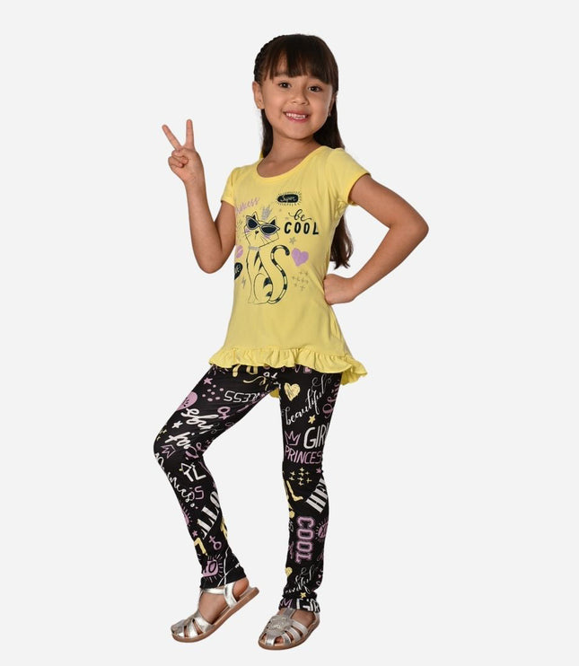 Conjunto de Niña Blusa/Leggins Ref. 1760
