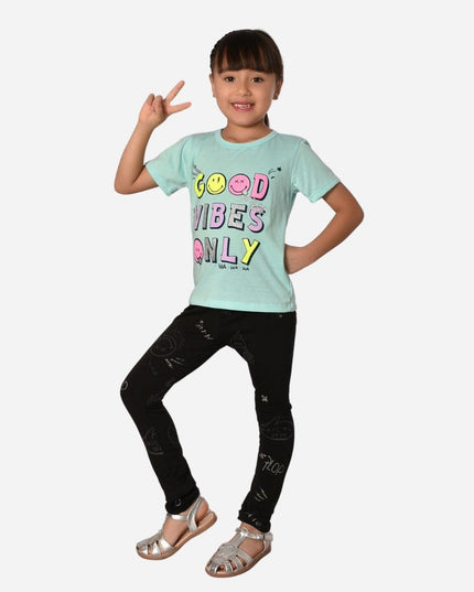 Conjunto de Niña Blusa/Leggins Ref. 1771