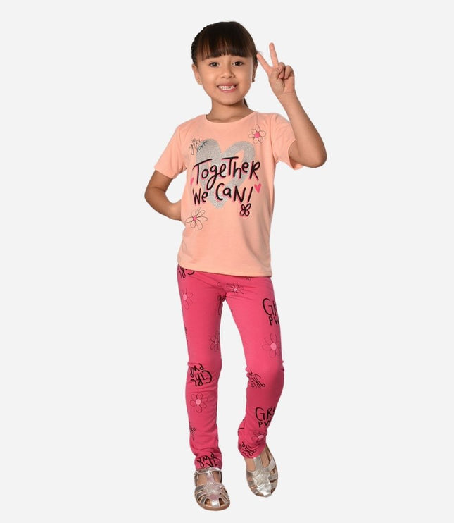 Conjunto de Niña Blusa/Leggins Ref. 1772