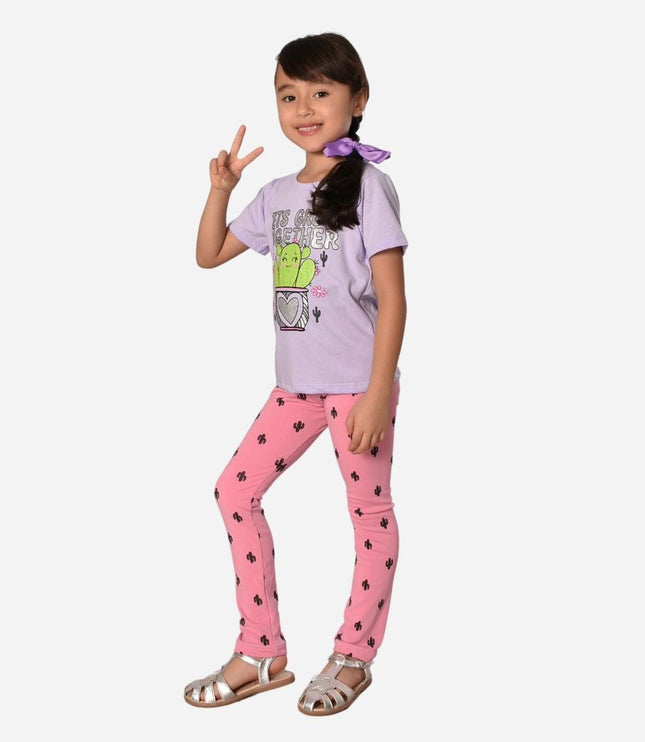 Conjunto de Niña Blusa/Leggins Ref. 1773