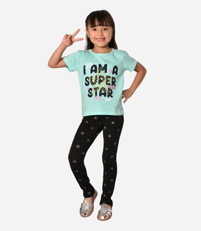 Conjunto de Niña Blusa/Leggins Ref. 1774
