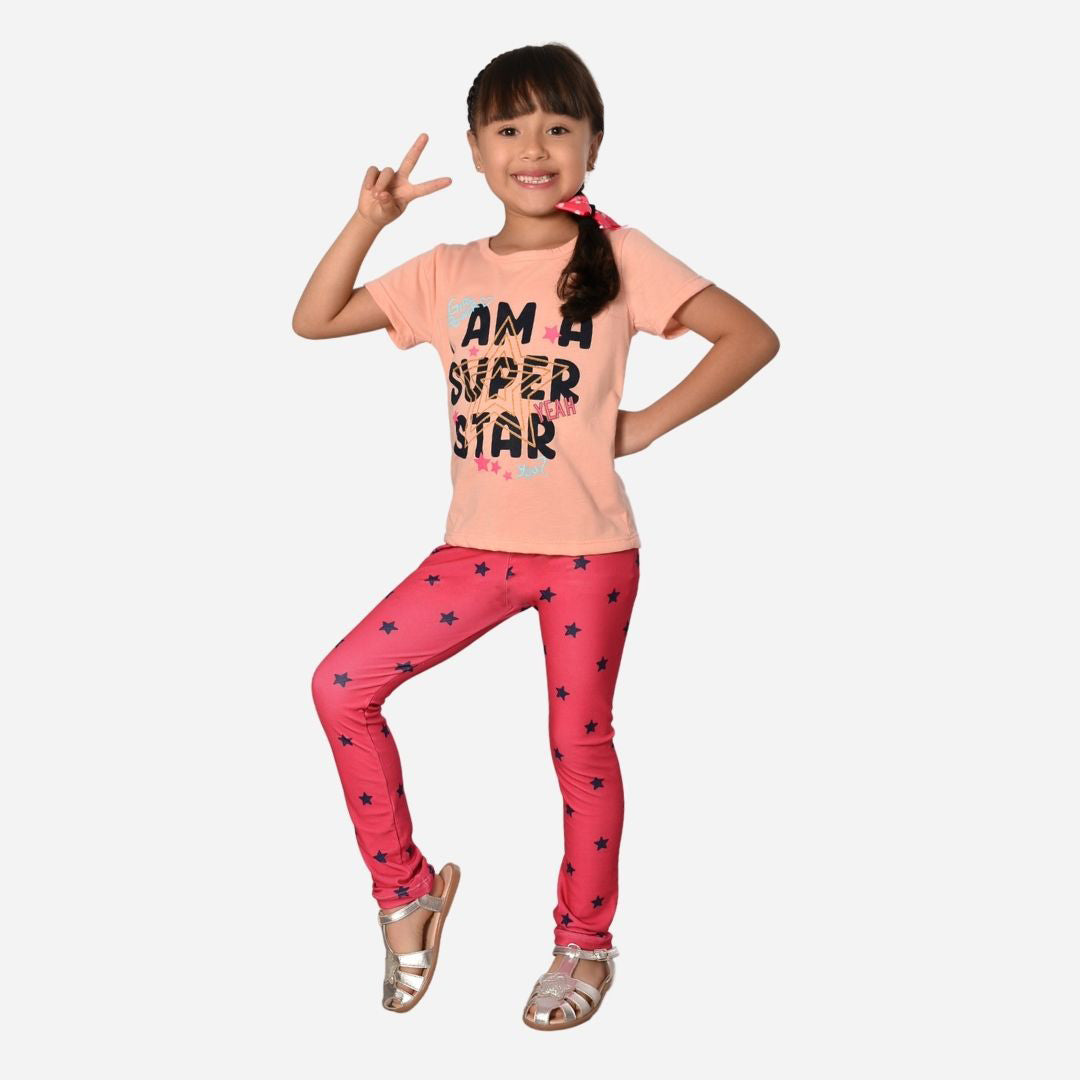 Conjunto de Niña Blusa/Leggins Ref. 1774