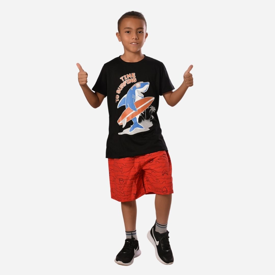 Conjunto de Niño Camiseta + pantaloneta Ref. 2100-008