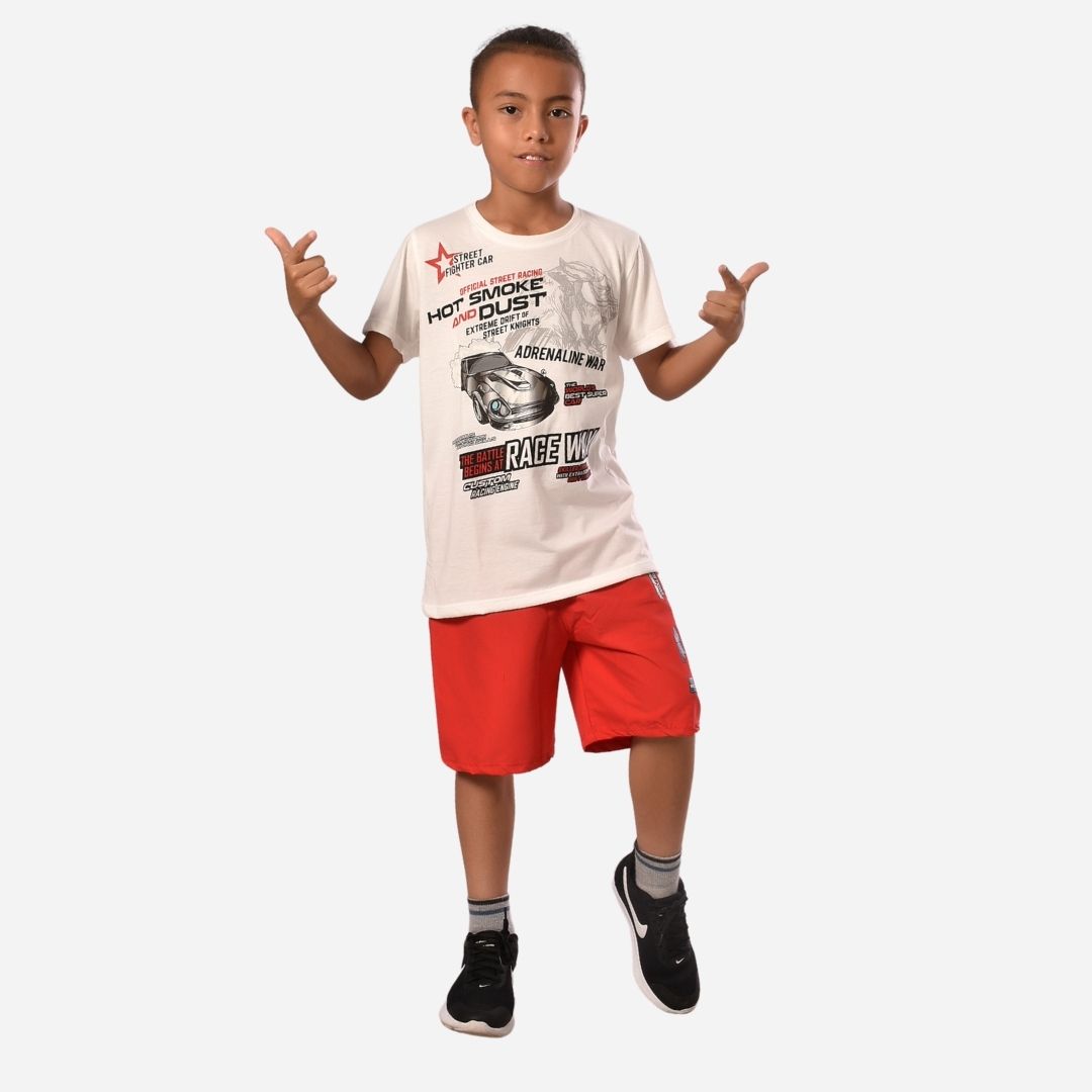 Conjunto de Niño Camiseta + Pantaloneta Ref.2100-013