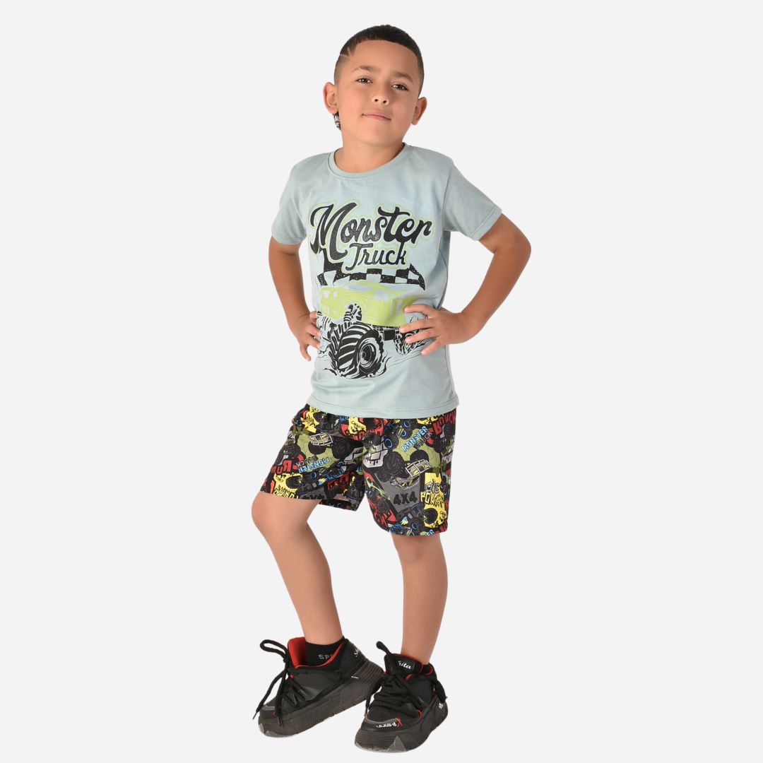 Conjunto niño Camiseta + pantaloneta Ref. 2100-030