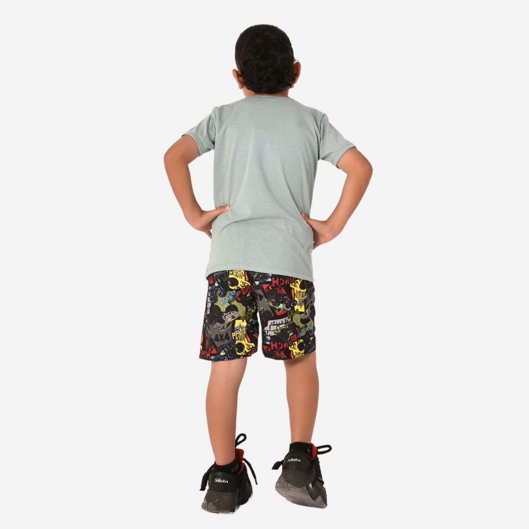 Conjunto niño Camiseta + pantaloneta Ref. 2100-030
