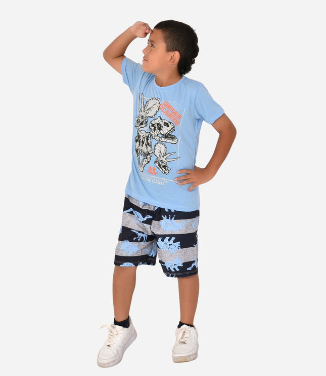 Conjunto De Niño Camiseta + Pantaloneta Ref. 2100-032