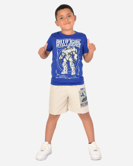 Conjunto De Niño Camiseta + Pantaloneta Ref. 2100-042