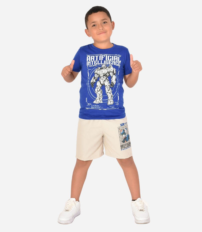 Conjunto De Niño Camiseta + Pantaloneta Ref. 2100-042