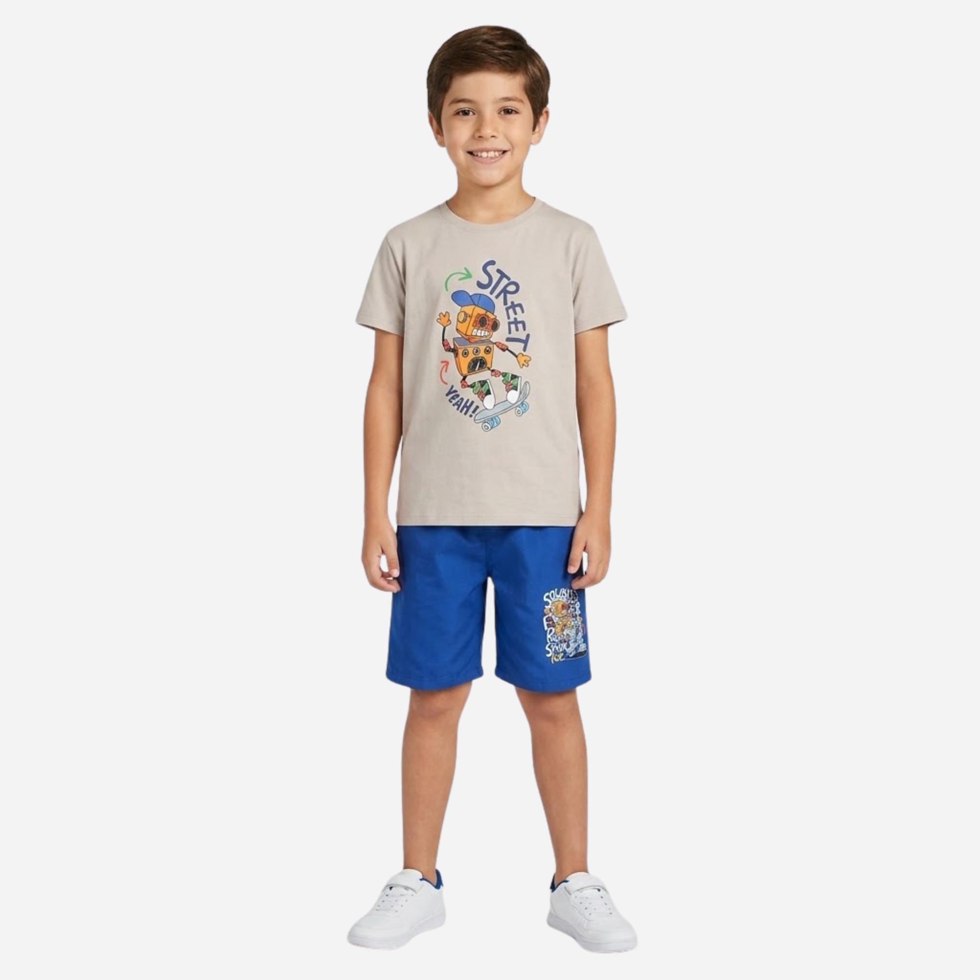 Conjunto De Niño Camiseta + Pantaloneta Ref. 2100-080