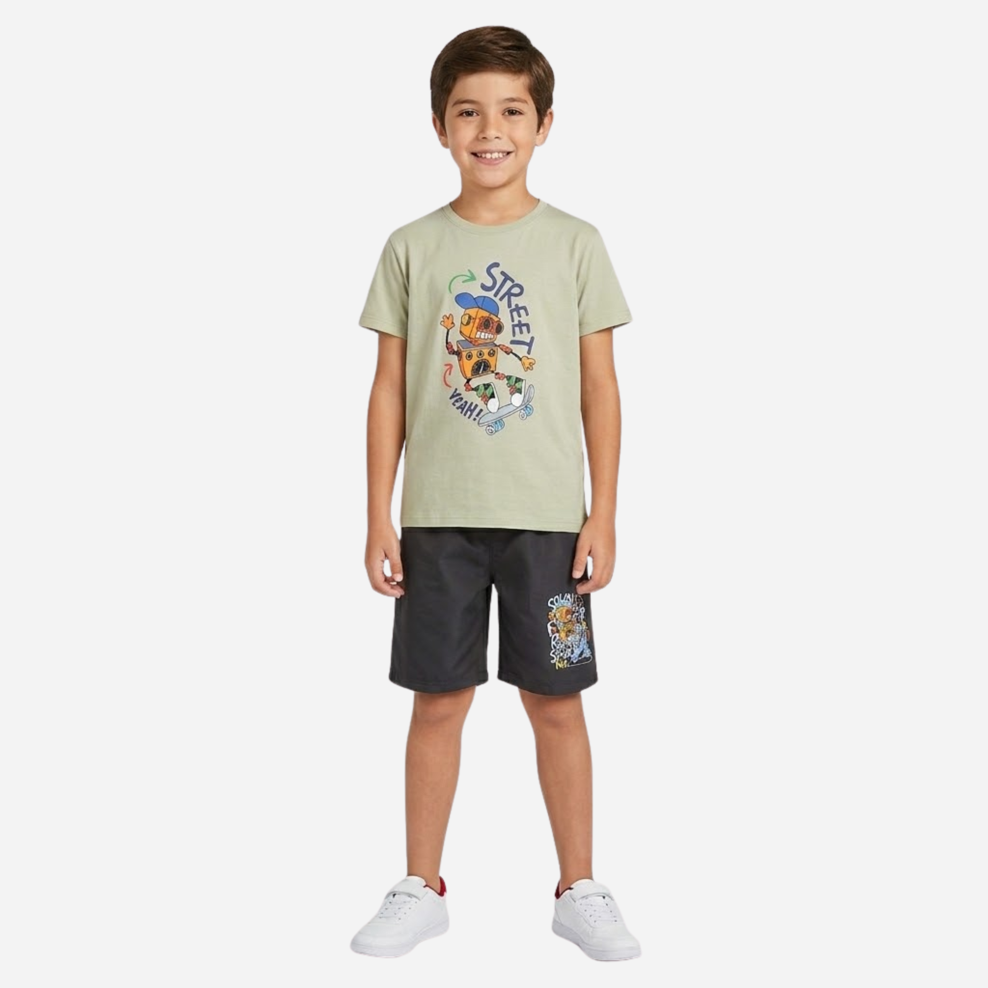 Conjunto De Niño Camiseta + Pantaloneta Ref. 2100-080