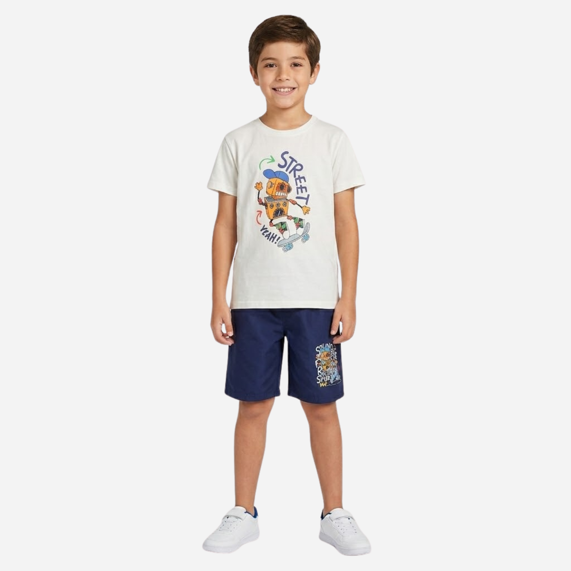 Conjunto De Niño Camiseta + Pantaloneta Ref. 2100-080