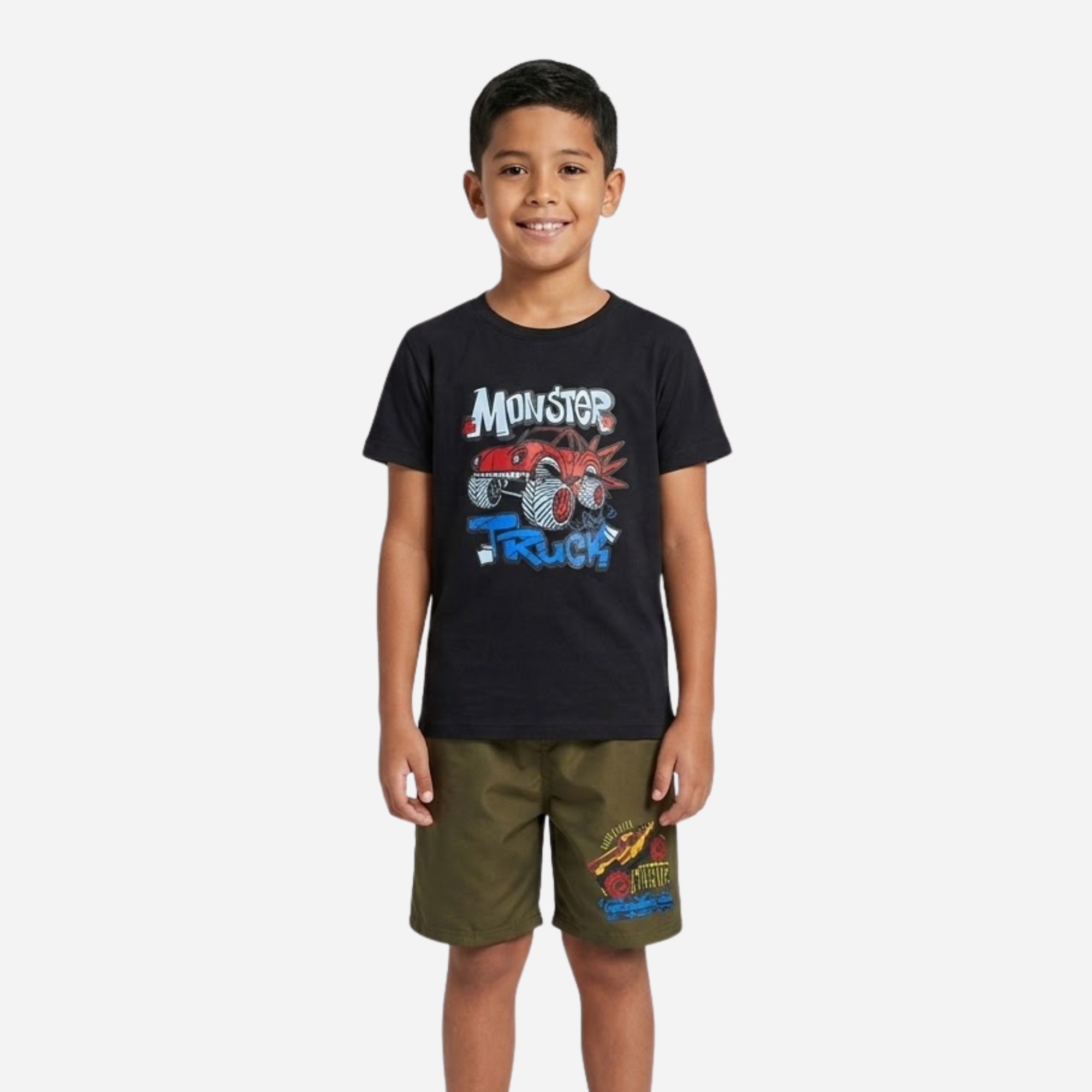 Conjunto De Niño Camiseta + Pantaloneta Ref. 2100-081