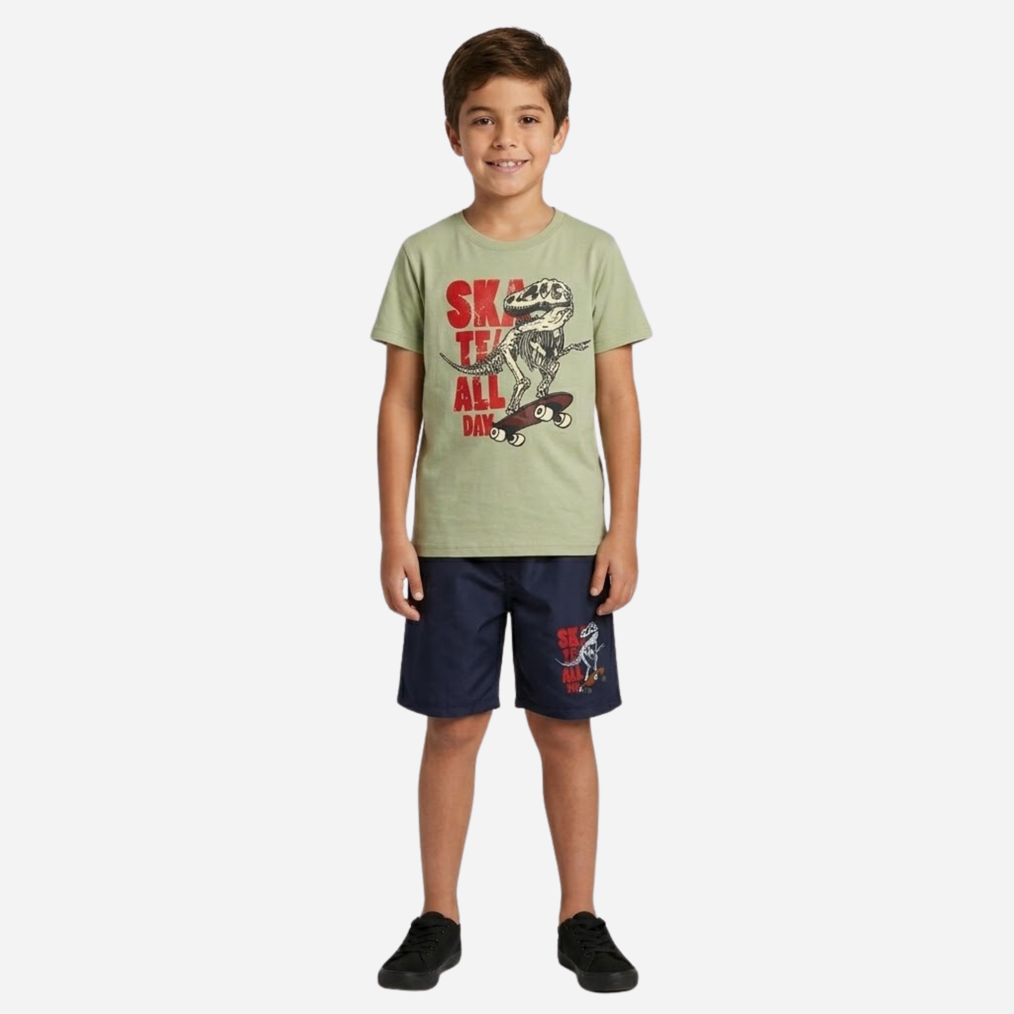 Conjunto De Niño Camiseta + Pantaloneta Ref. 2100-082