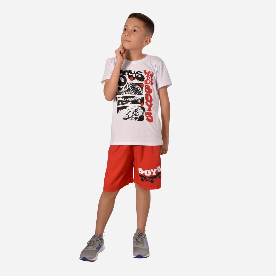 Conjunto niño Camiseta+Pantaloneta Ref. 2101-1