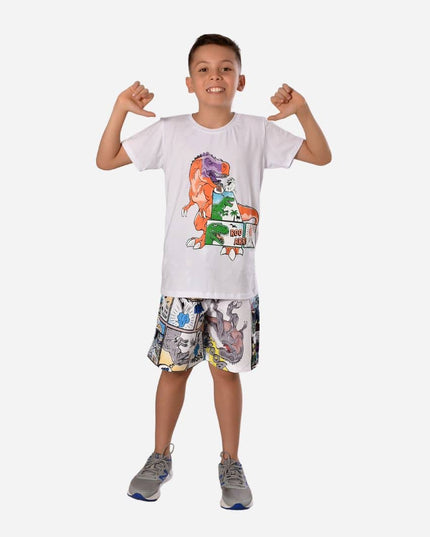 Conjunto de niño Camiseta/Pantaloneta Ref. 2193