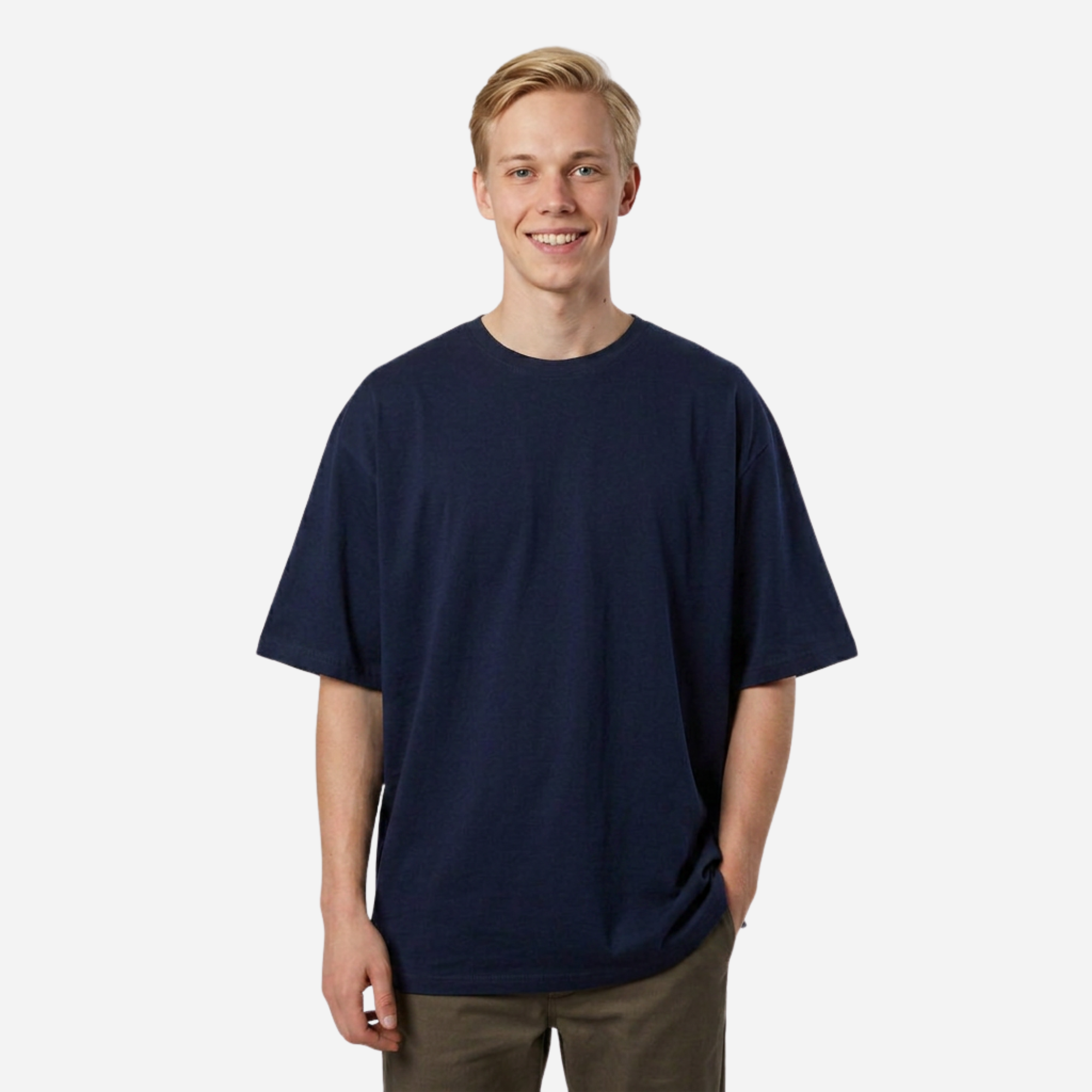 Camiseta Básica Oversized en Tela Fría Ref. 70200