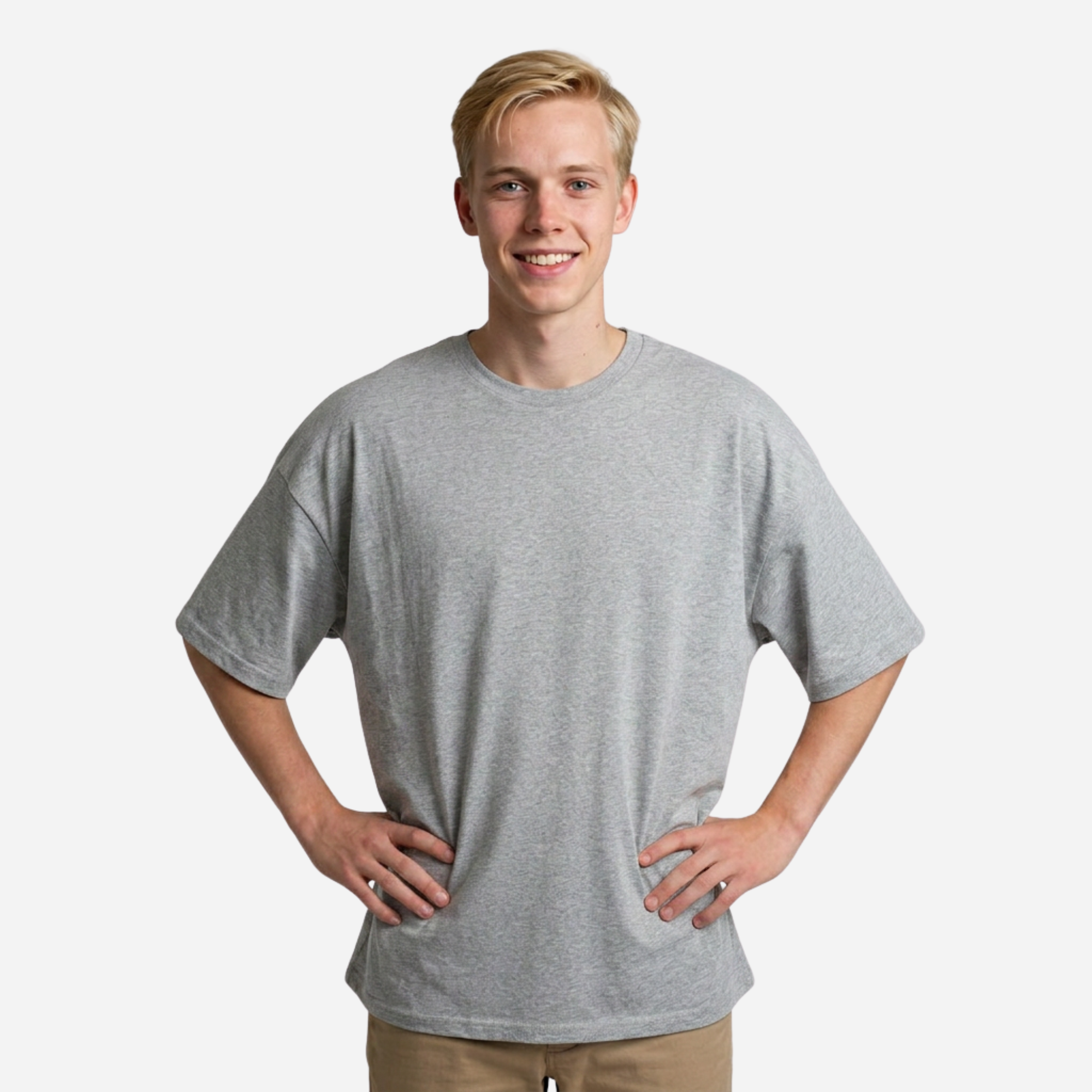 Camiseta Básica Oversized en Tela Fría Ref. 70200