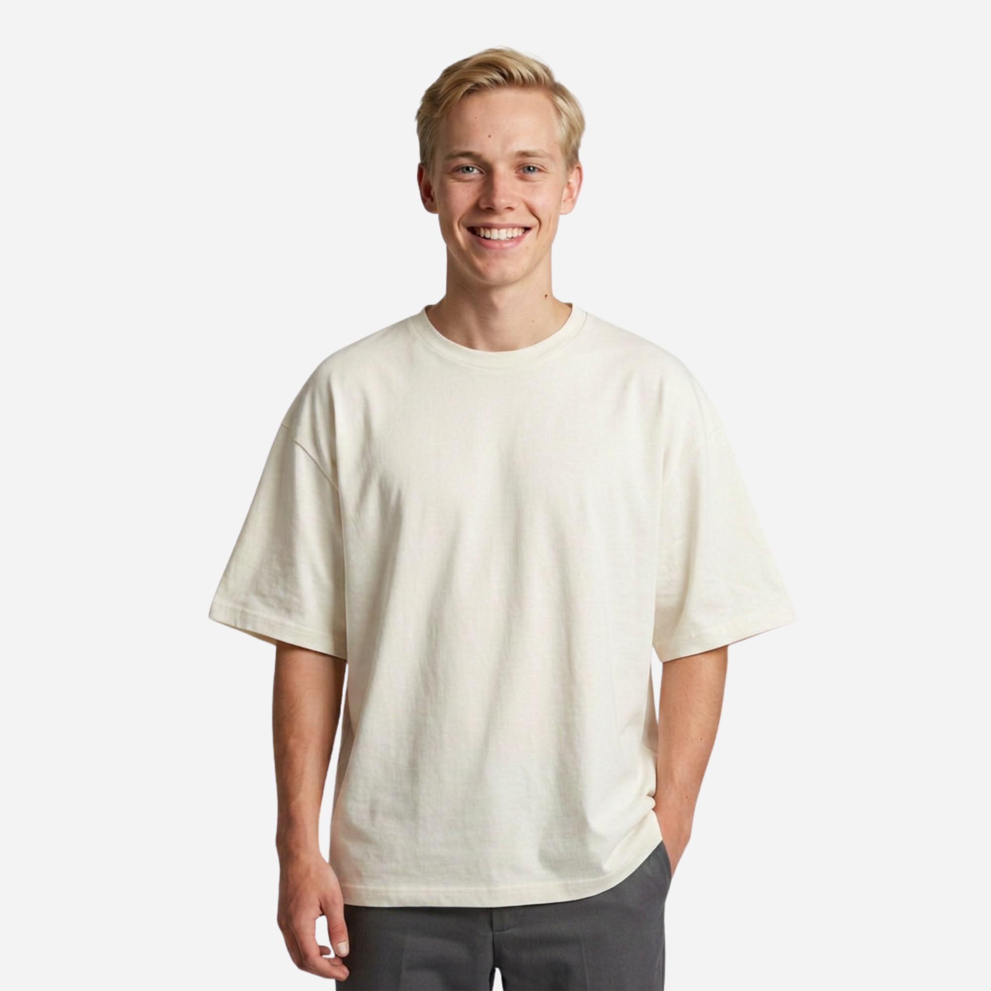 Camiseta Básica Oversized en Tela Fría Ref. 70200