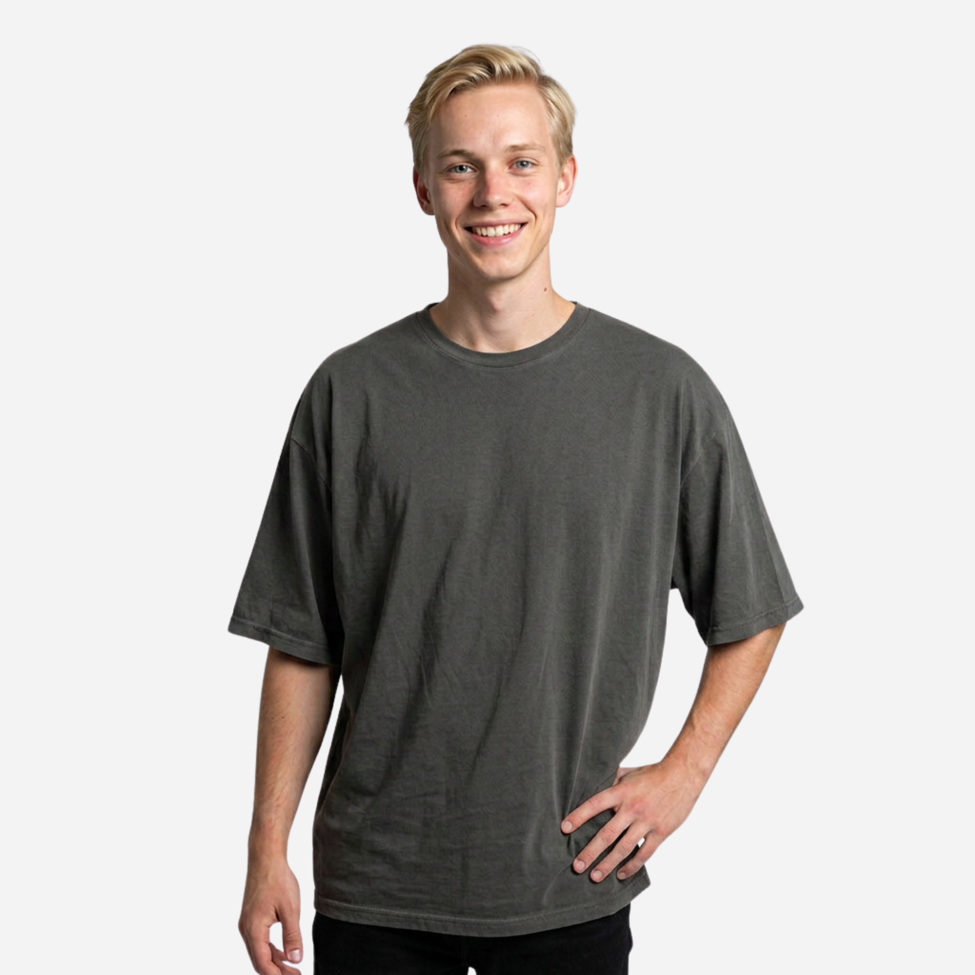 Camiseta Básica Oversized en Tela Fría Ref. 70200