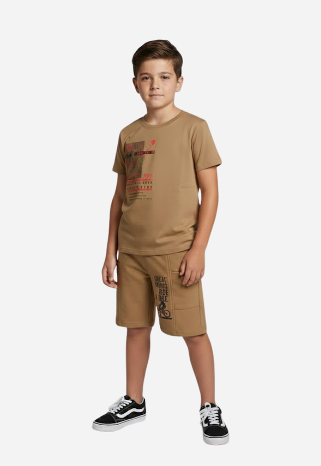 Conjunto de Niño Camiseta + Pantaloneta Ref. 2500-005