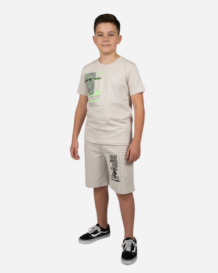 Conjunto de Niño Camiseta + Pantaloneta Ref. 2500-005