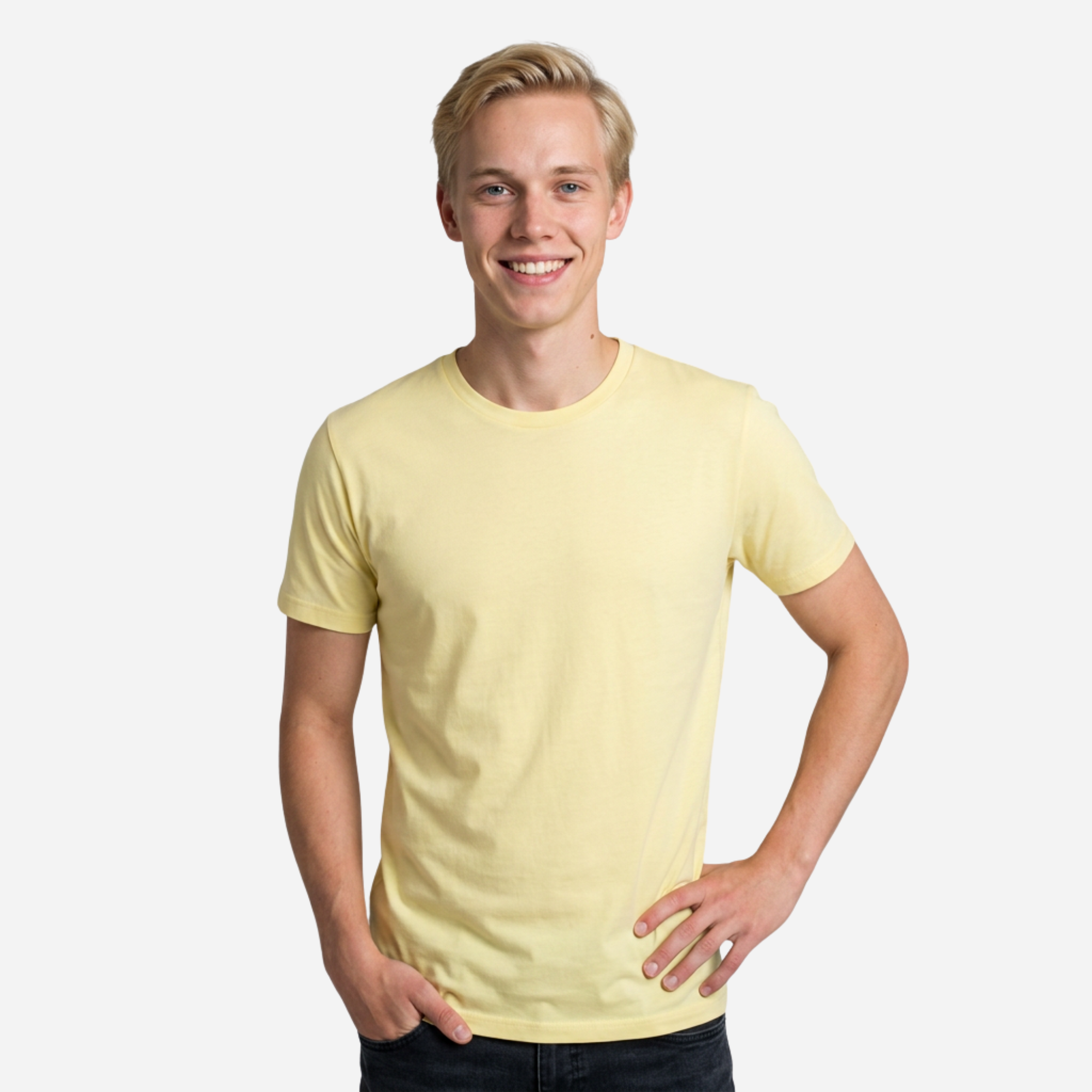 Camiseta Basica Slim Fit en Tela Fría Ref. 70141