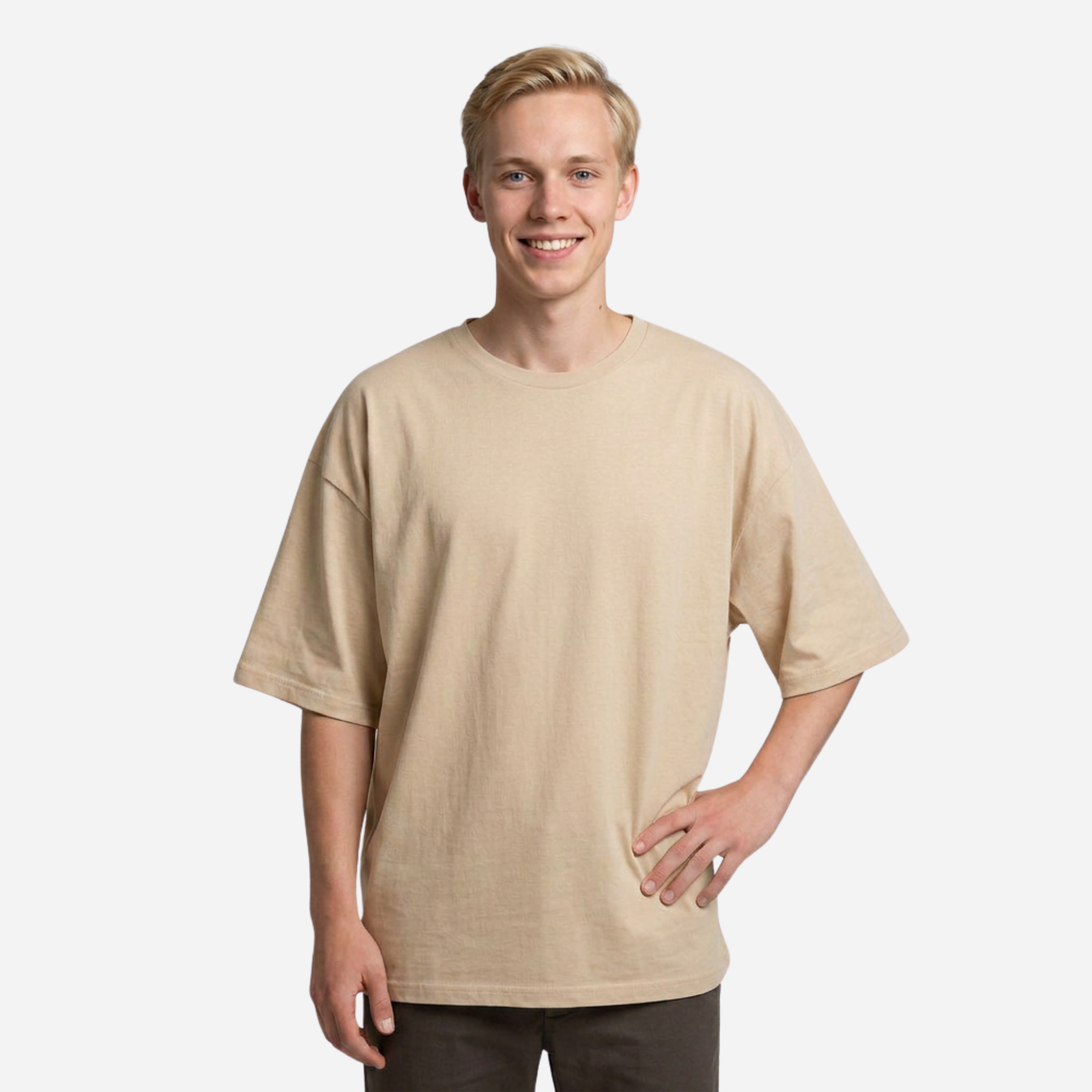 Camiseta Básica Oversized en Tela Fría Ref. 70200