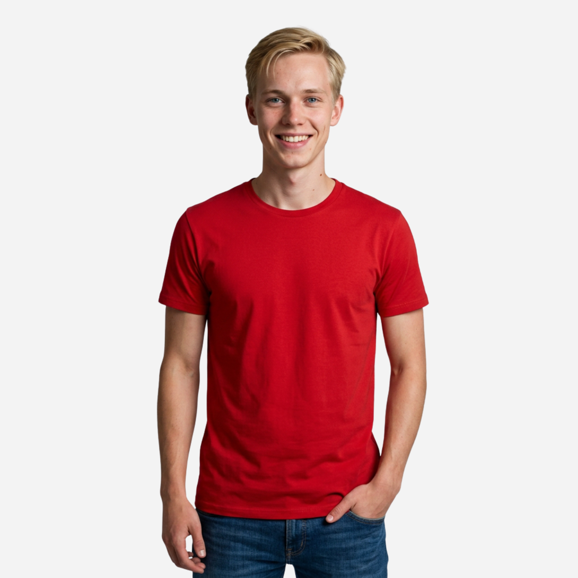 Camiseta Basica Slim Fit en Tela Fría Ref. 70141