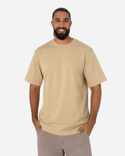 Camiseta Semi-Oversize en tela Qatar Ref. 70204