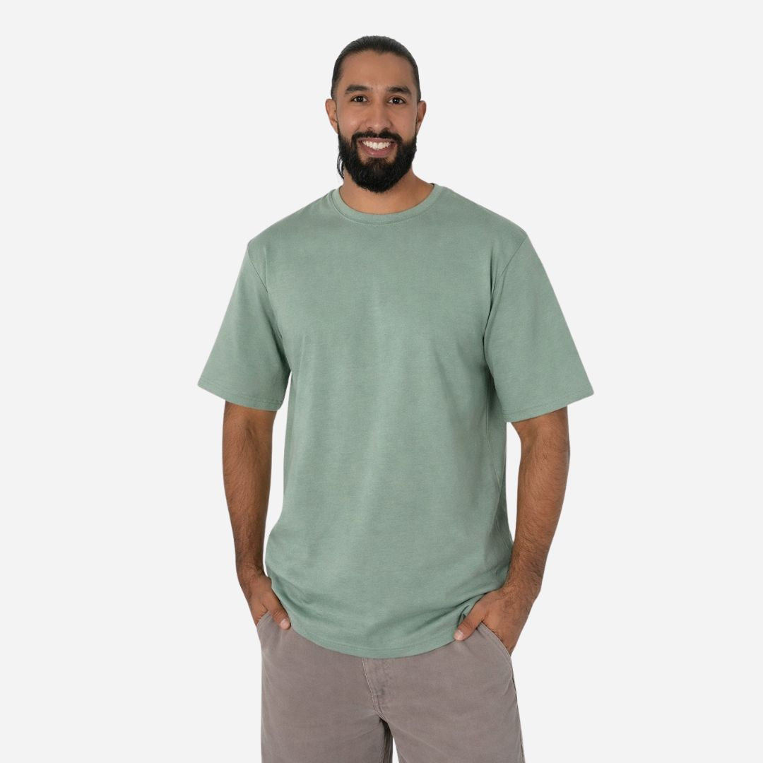 Camiseta Semi-Oversize en tela Qatar Ref. 70204