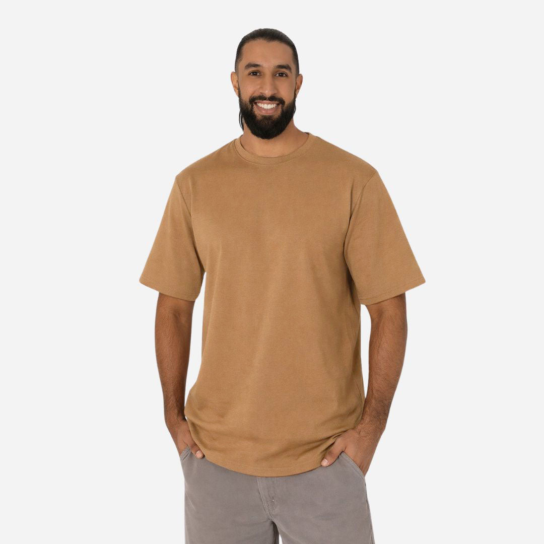 Camiseta Semi-Oversize en tela Qatar Ref. 70204