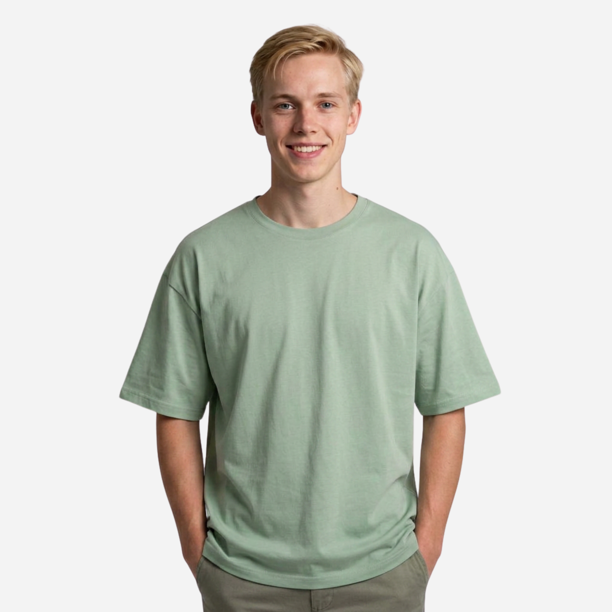 Camiseta Básica Oversized en Tela Fría Ref. 70200