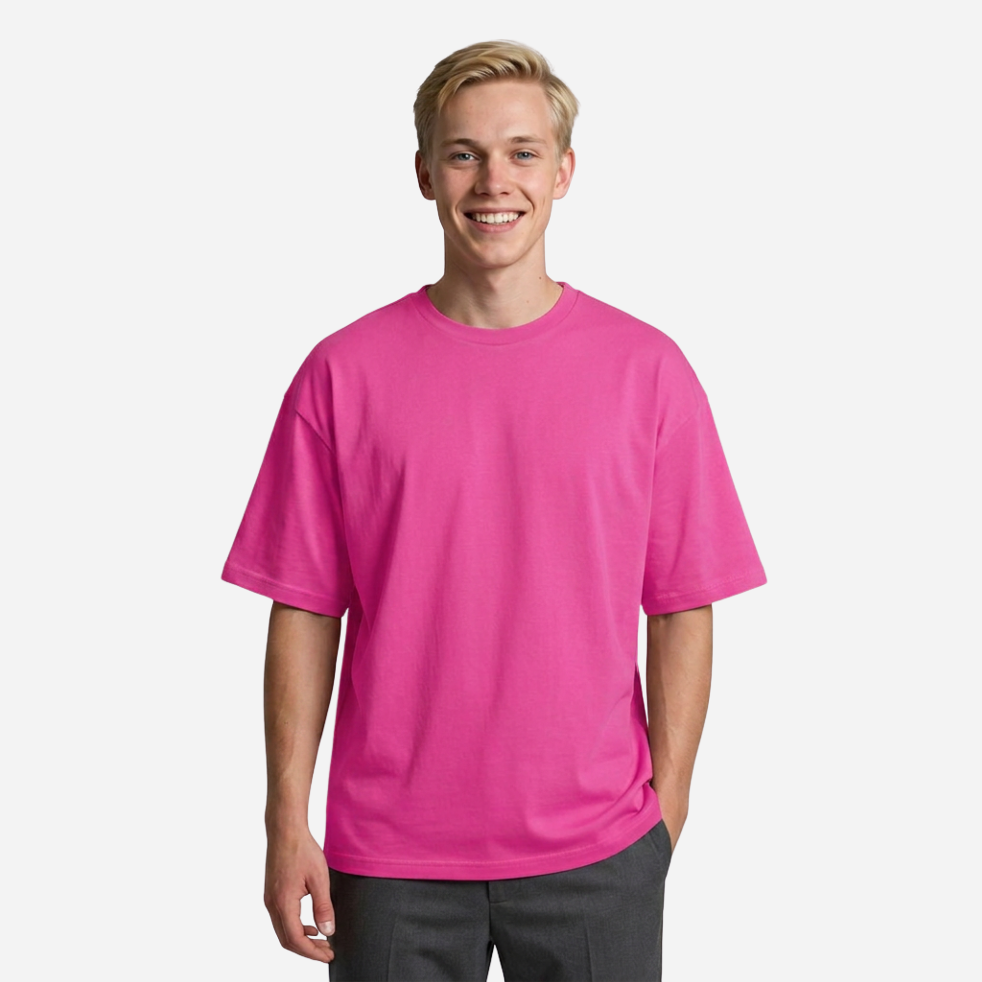 Camiseta Básica Oversized en Tela Fría Ref. 70200