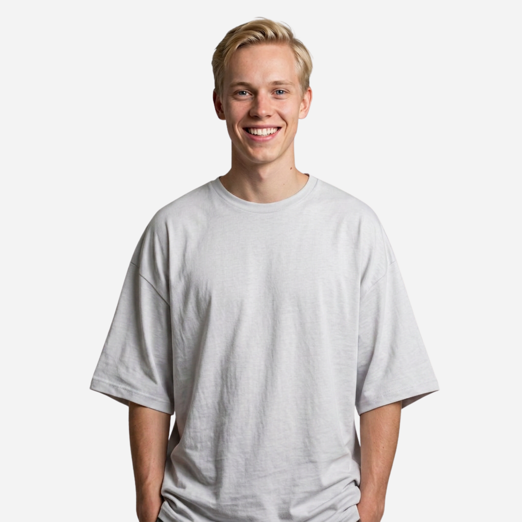 Camiseta Básica Oversized en Tela Fría Ref. 70200