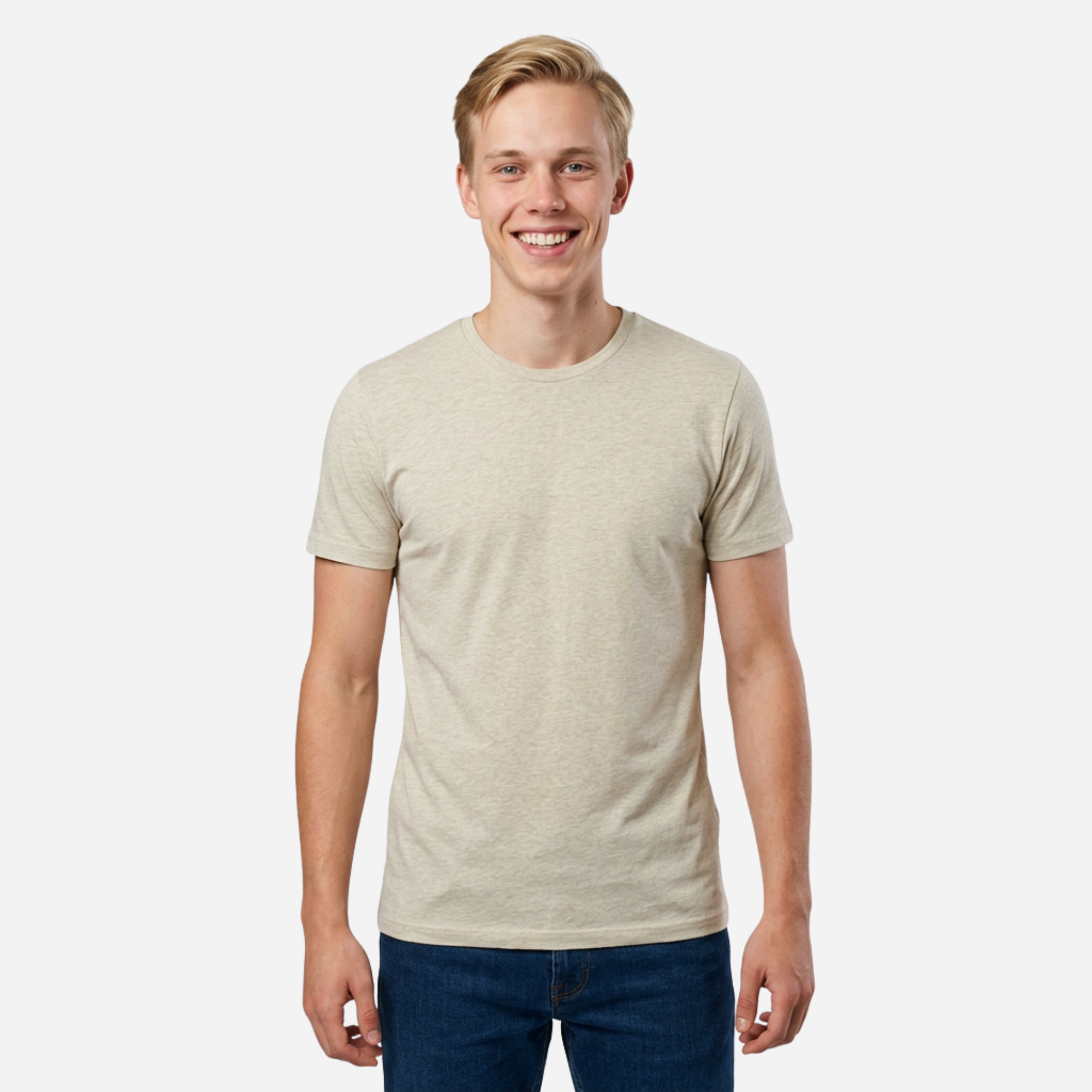 Camiseta Basica Slim Fit en Tela Fría Ref. 70141