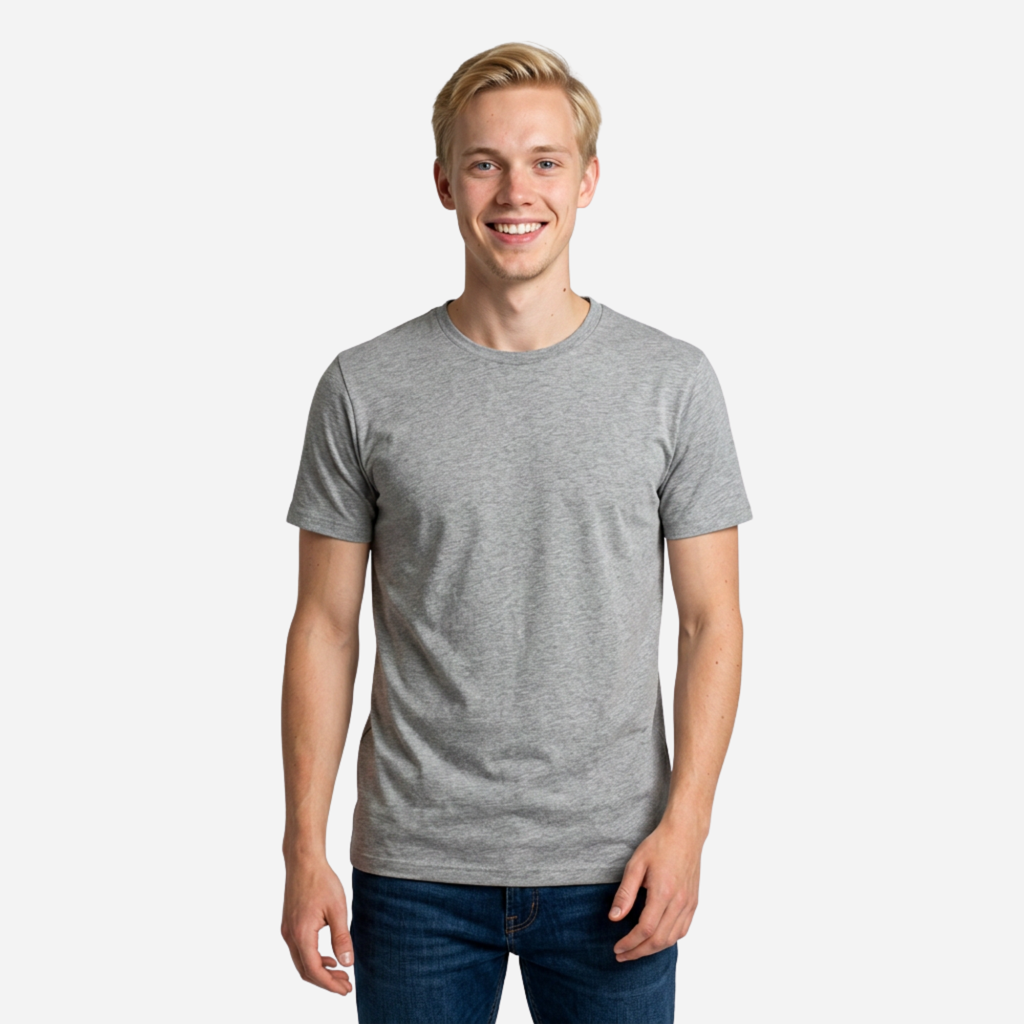 Camiseta Basica Slim Fit en Tela Fría Ref. 70141
