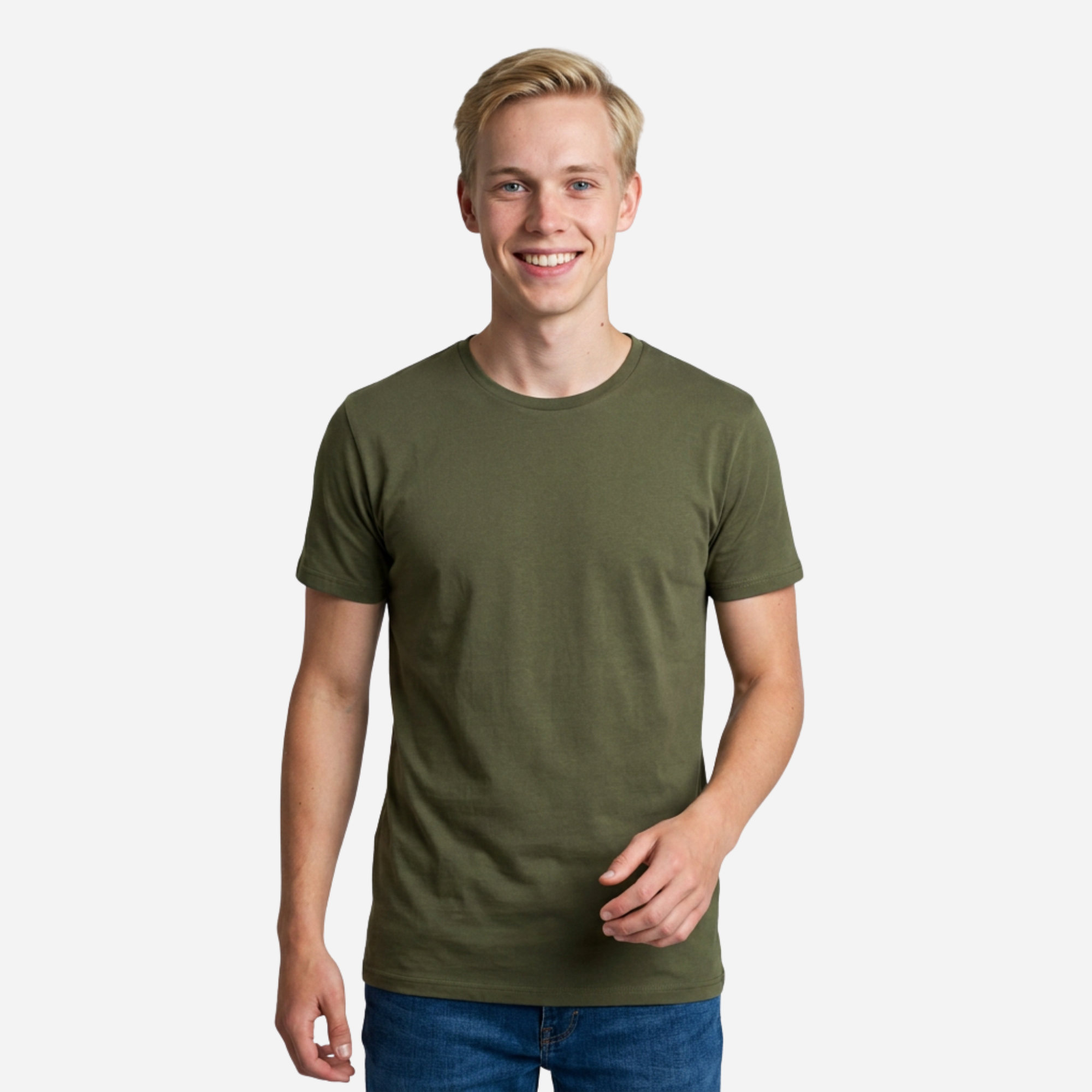 Camiseta Basica Slim Fit en Tela Fría Ref. 70141