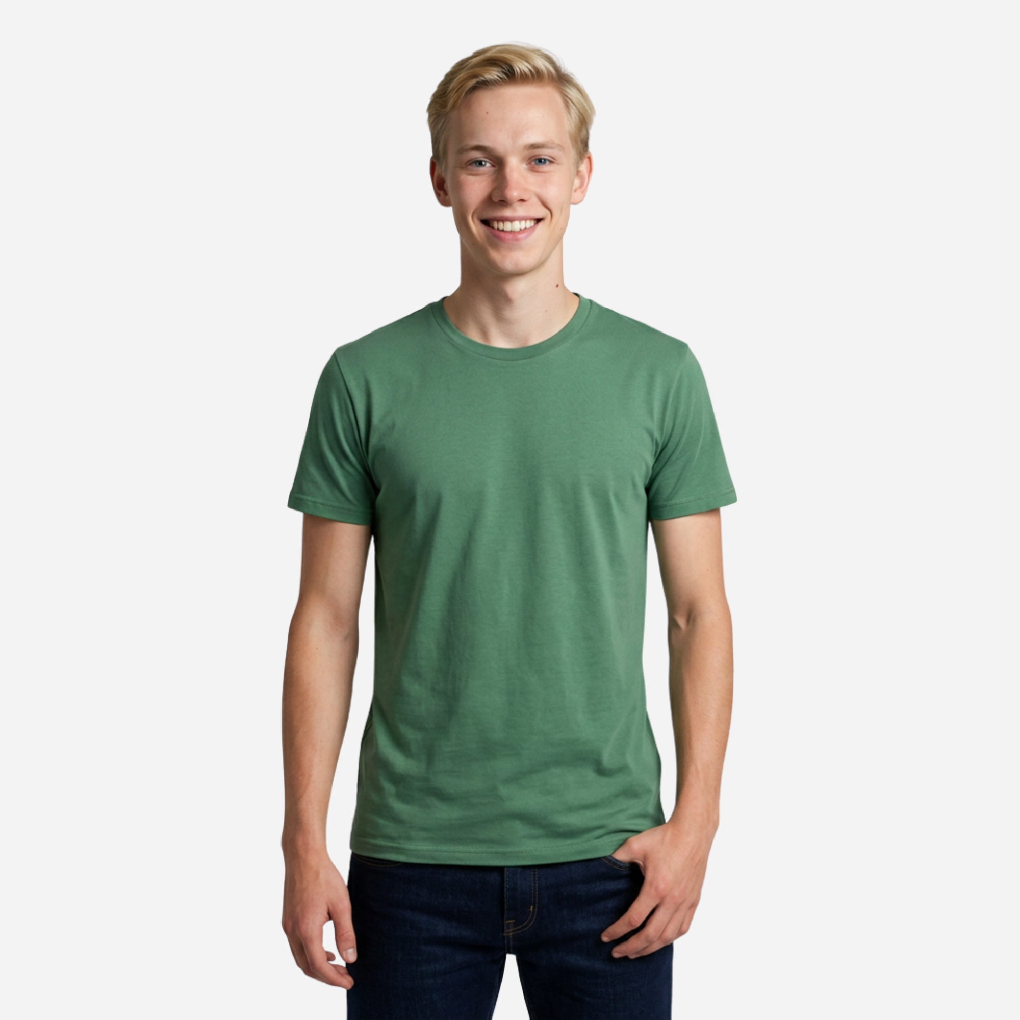 Camiseta Basica Slim Fit en Tela Fría Ref. 70141