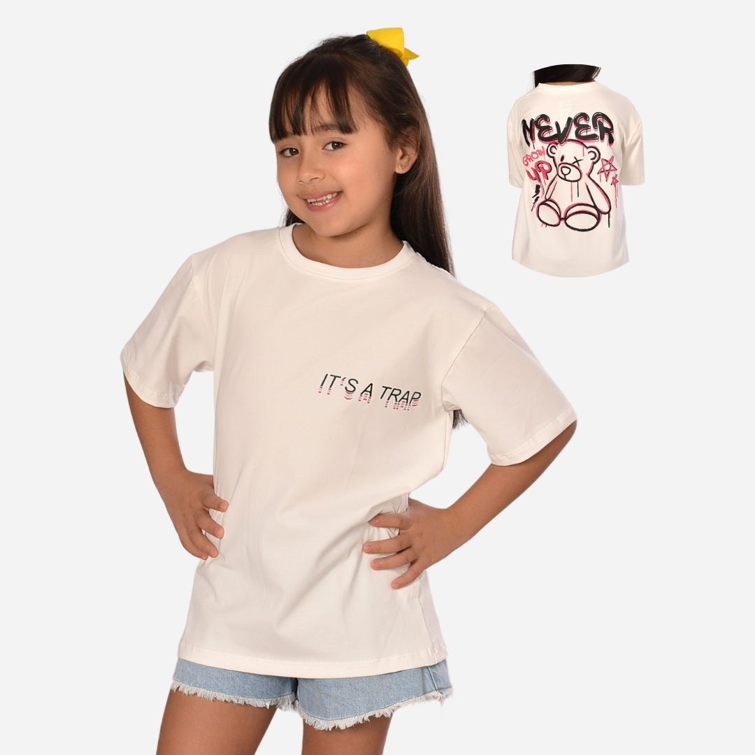 Camiseta Oversized de Niña Ref.270404-007